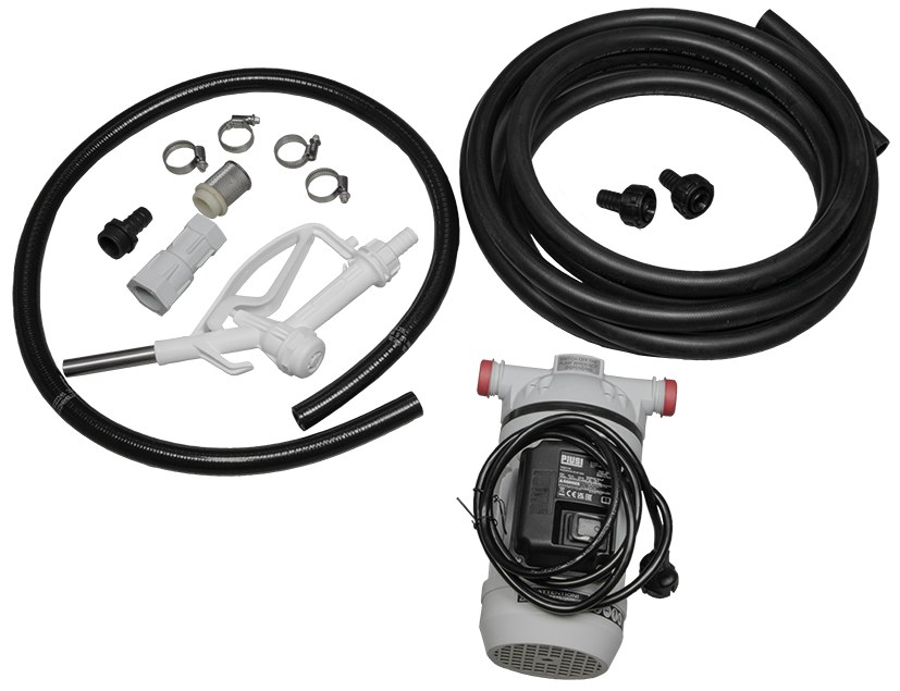 PORTABLE UNIT KIT pentru UREA FILLING cu DIAPHRAGM Pompa si MOTOR 12V 357x357x275 mm 20860