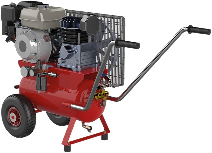 COMPRESSOR GASOLINE ON Roata OLIVCER 35 20930