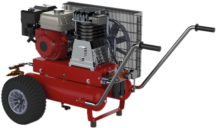 COMPRESSOR GASOLINE ON Roata OLIVCER 65 20932