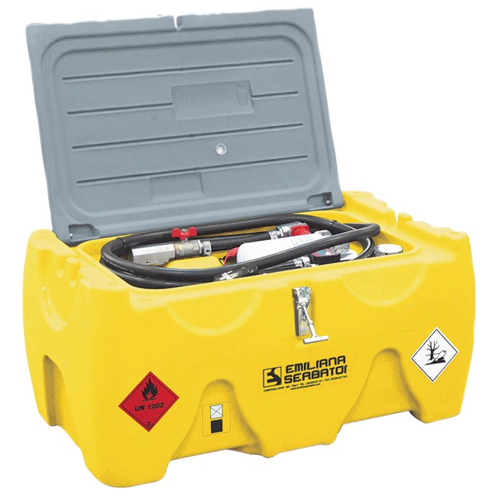 Pompa electrica cu rezervor pentru transport motorina Tensiune 12 V l/min 21075