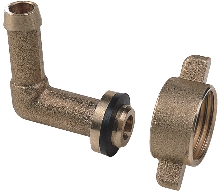 ADAPTATOR DE FURUN DREPT CU PIULĂ CU PIULĂ Diametrul țevii 10 mm 25101
