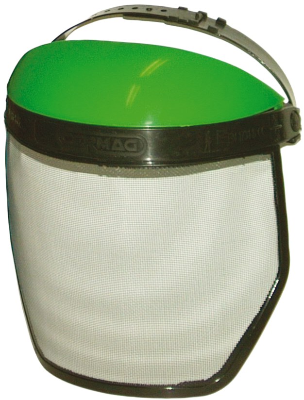 Vizor din tifon metalic nereflectant cu capac de protectie 26391