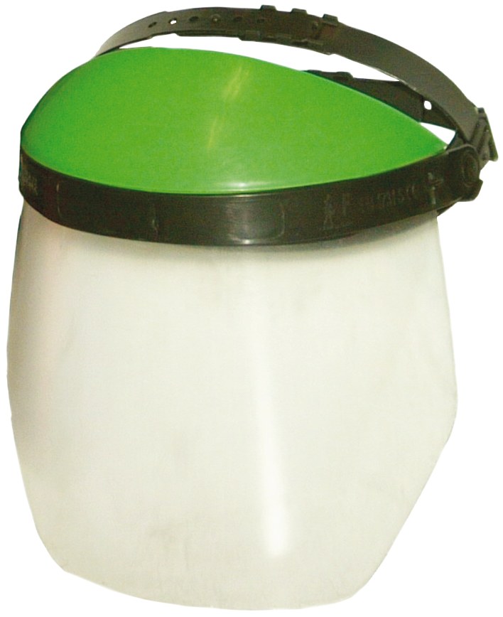 Vizor din policarbonat nereflectant cu capac de protectie 26392