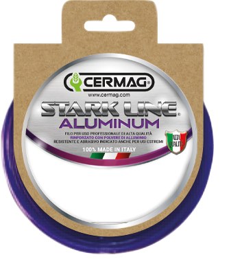 Snur de nailon STARK LINE ALUMINIU secțiune pătrată - calitate superio 17 m 26465