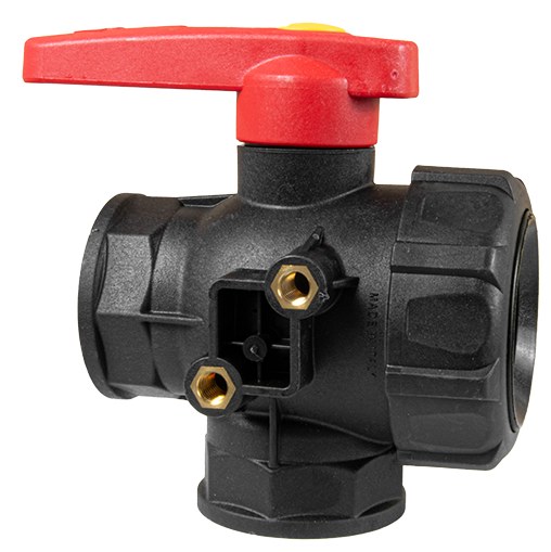 3-way Bila Supapa cu continuous flow Union Interior 108.5 mm 26524
