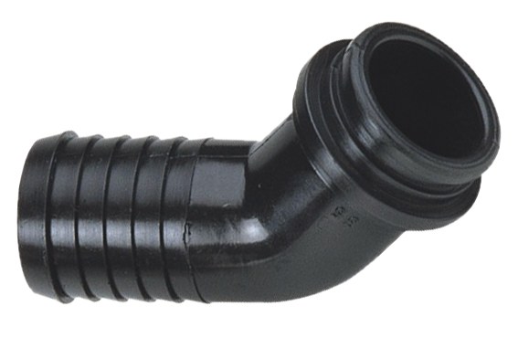 Curved Furtun tail pentru fly Piulita 45 mm 26620