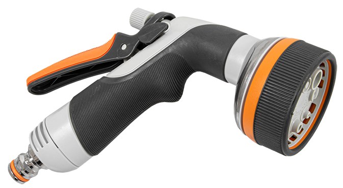 Pistol de stropire cu jet multiplu din metal si cauciuc 26989