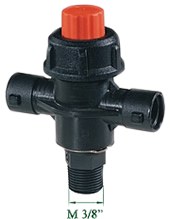 3/8" Filetat WEEDING NOZZLE cu 2-WAY Cupla rapida Filet 3/8" GAS ways 27095