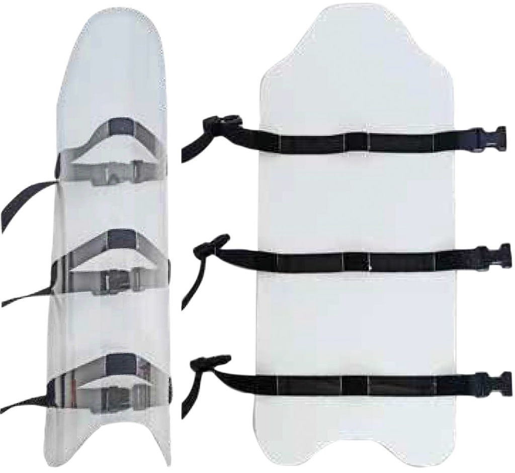 Jambiere de protecție rigide din policarbonat 27097