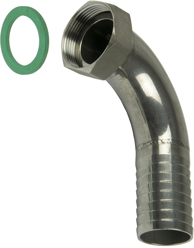 Ø 40 curved Otel inoxidabil UNIONS 27135