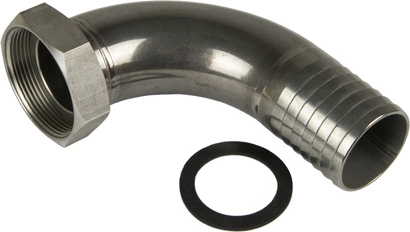 Ø 50 curved Otel inoxidabil UNIONS 27137