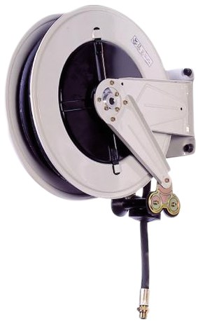 Furtun reel in painted Otel cu drum in ABS 27210