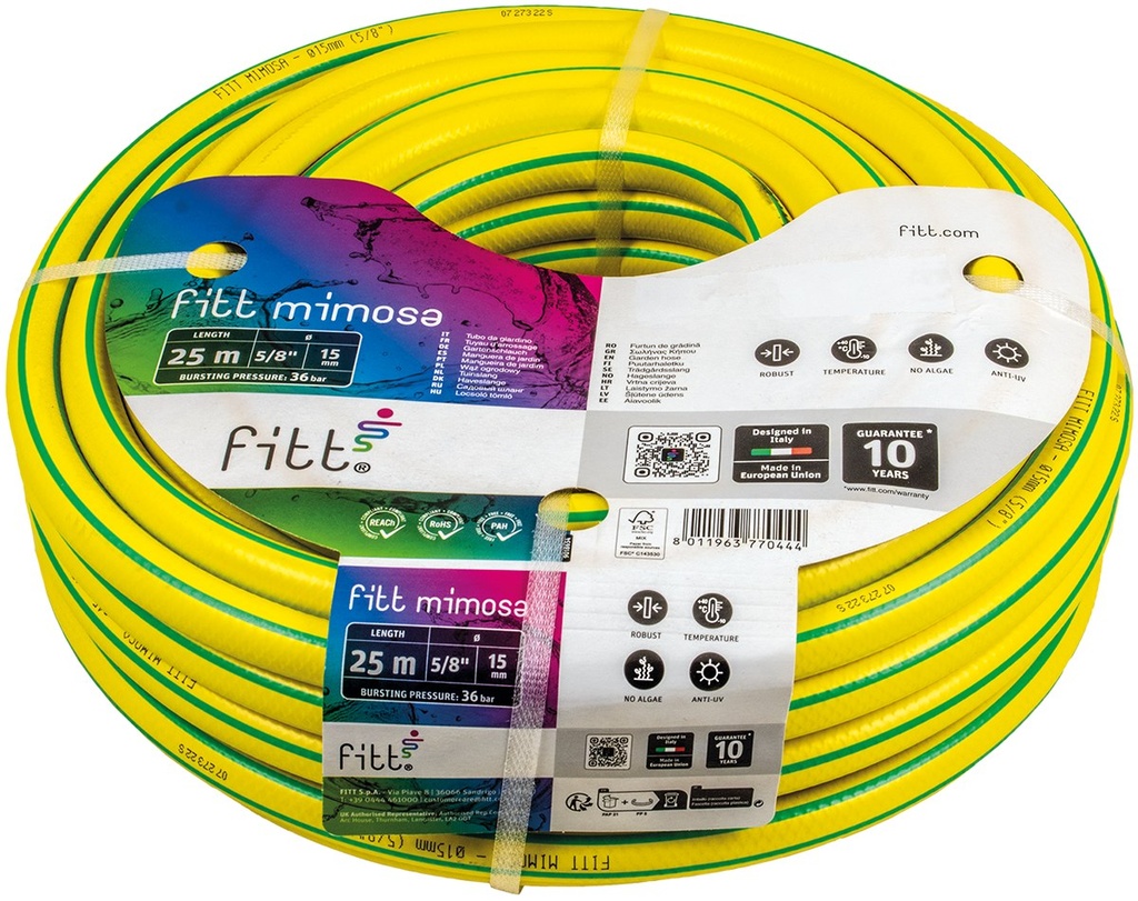 Furtun flexibil 5 straturi - MIMOSA 25 m 27414