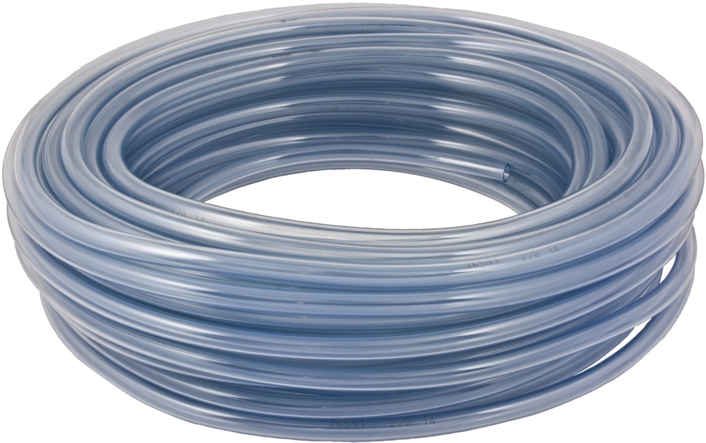 Furtun PVC transparent monostrat – CRISTAL 100 m 27423