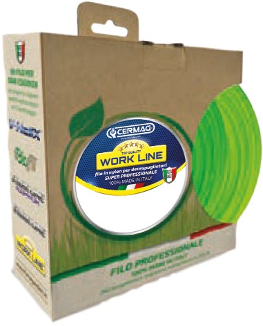 WORK LINE Snur de nailon secțiune pătrată 54 m 27500