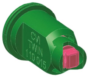 Duză de inducție a aerului ISO Seria CVI TWIN 110° - 015 0.42 ÷ 0.60 l/min 27960
