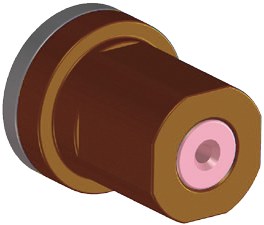 Duză ISO antiderivare cu cu tubular Seria TVI 80° - 01 0.52 ÷ 1.15 l/min 27995