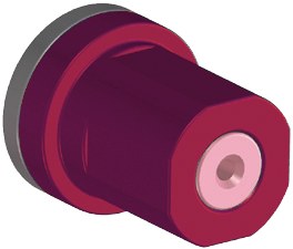 Duză ISO antiderivare cu cu tubular Seria TVI 80° - 04 2.07 ÷ 4.62 l/min 28000
