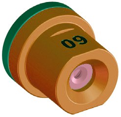 Duză cu cu tubular antiderivare Seria ATR 60° - Portocaliu 0.99 ÷ 2.16 l/min 28004