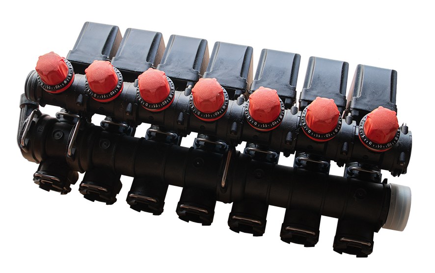 Grup de Supape electrice cu retururi calibrate Sectiuni 7 50 l/min 28124