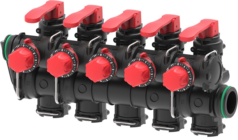 Grup de Supape manual cu retururi calibrate Sectiuni 5 463T 28133