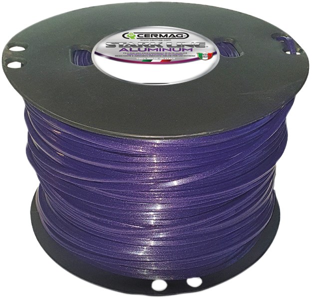 Snur cu secțiune rotundă STARK LINE ALUMINIU - calitate superioară 141 m 28571