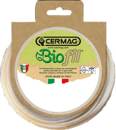Snur de nailon BIOFIL secțiune ovală 10 m 28605