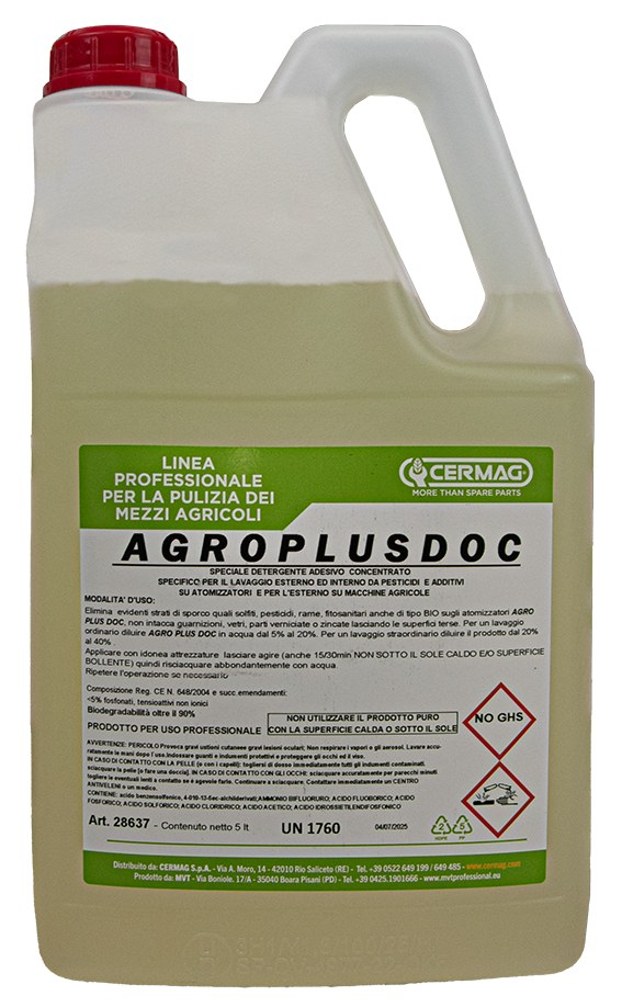 Detergent pentru îndepărtarea pesticidelor AGRO PLUS DOC - 5 L 28637