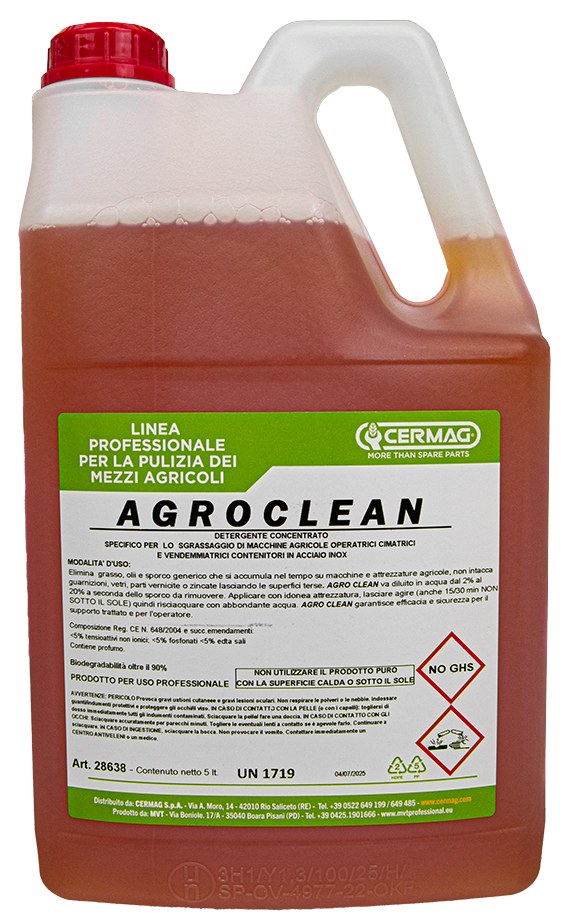 Șampon detergent degresant AGRO CLEAN - 5 L 28638
