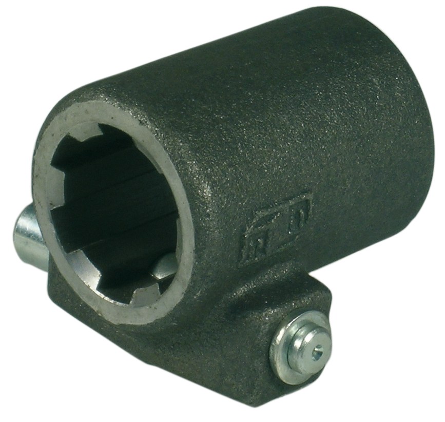 Cuplaj canelat cu buton 65 mm 30942