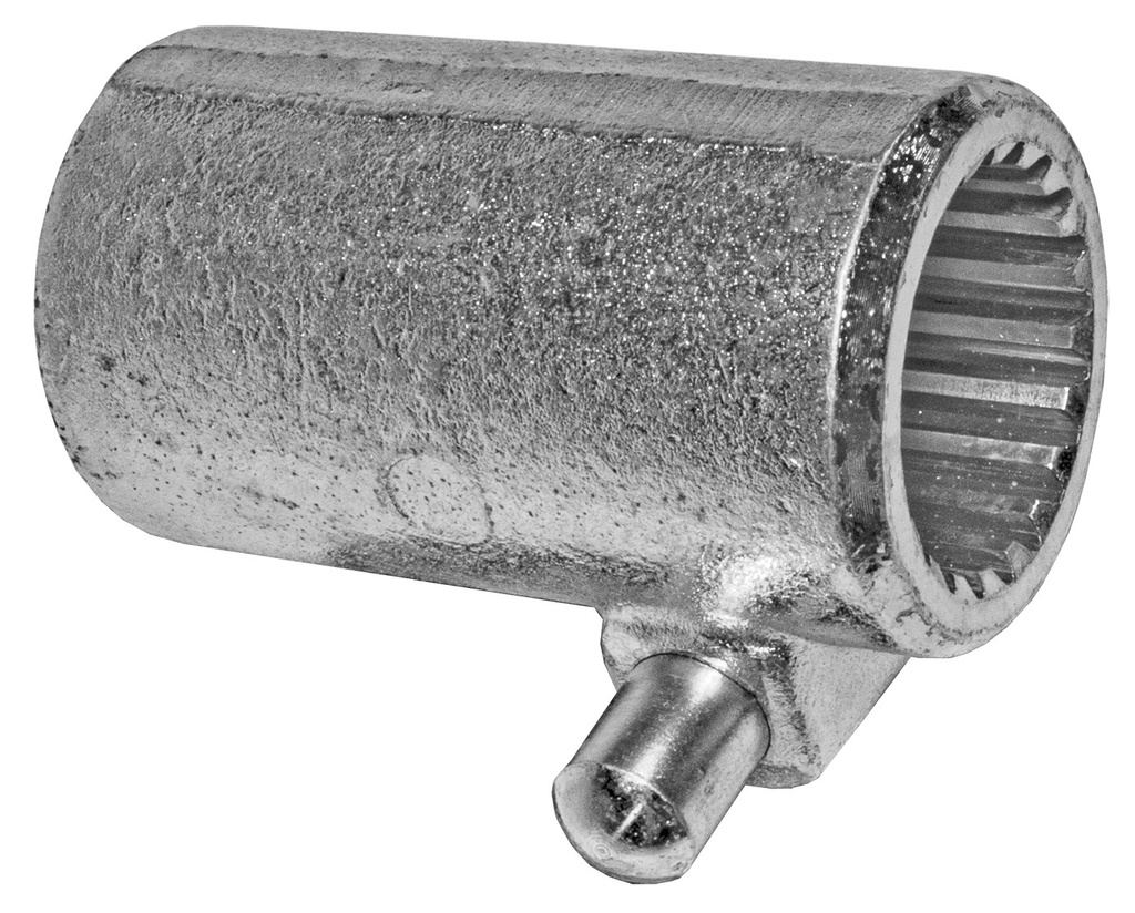 Cuplaj canelat cu buton 100 mm 30946