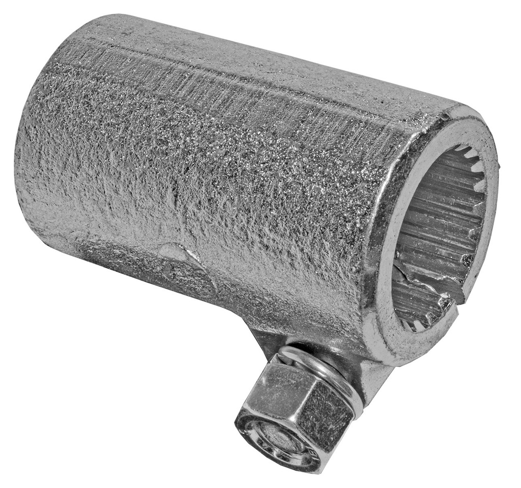 Cuplaj canelat cu șurub 80 mm 30949