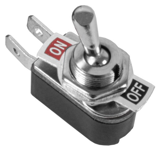 Întrerupător unic cu 2 conexiuni Faston 35190