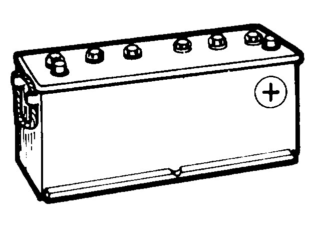 Baterie standard 12V - ENERGECO 510 mm 35386