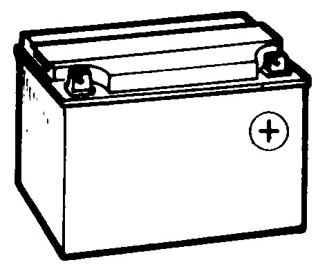 Baterie standard 12V - ENERGECO 187 mm 35428