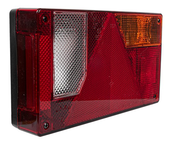 Lampa spate dreapta cu reflector triunghiular integrat Partea dreapta 235 mm 35687