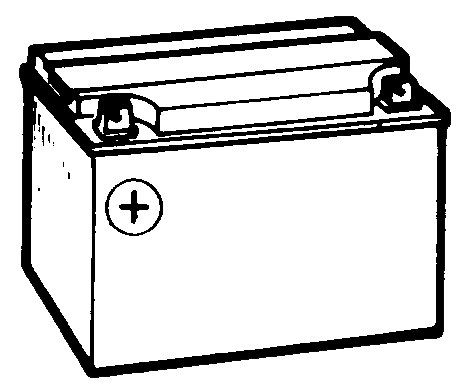 Baterie standard 12V - ENERGECO 187 mm 35855