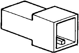 Interior filet Faston Capac Faston 2 pozitii 36181