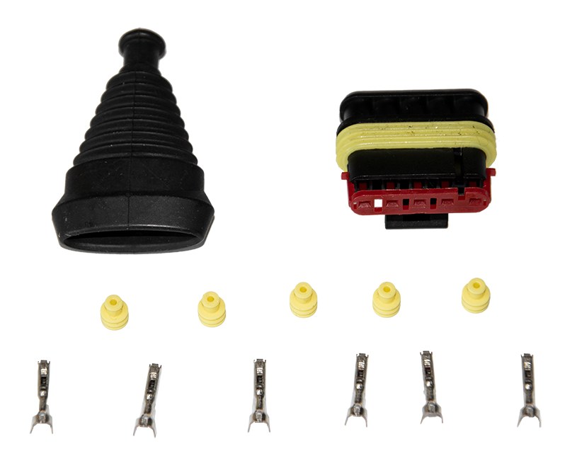 Kit conector exterior Filet AMP/TYCO 5 cai 36589