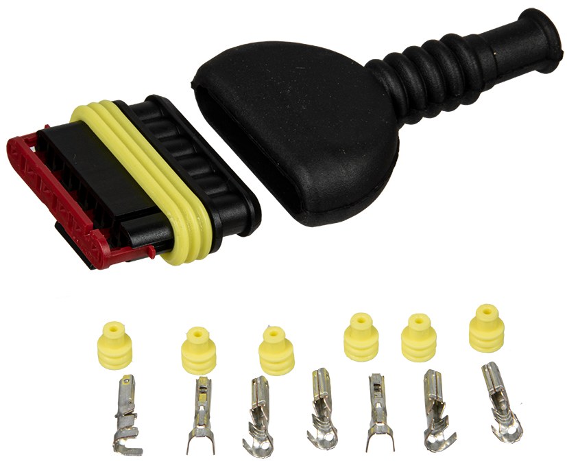 Kit conector exterior Filet AMP/TYCO 6 cai 36591