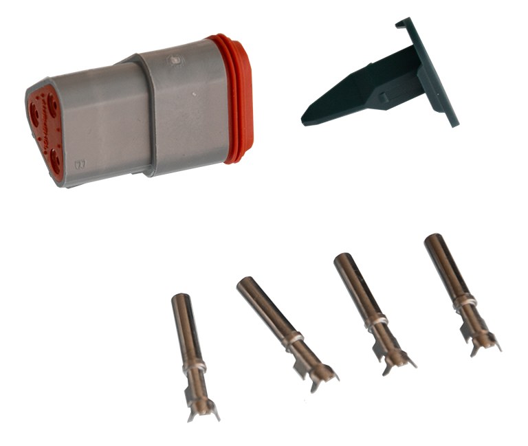 Kit conector exterior Filet DEUTSCH 3 cai 36595