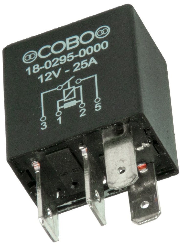 Microrele Pornit-Oprit- 4 pini 12V-30A tensiune 12 V intensitate curen 36611