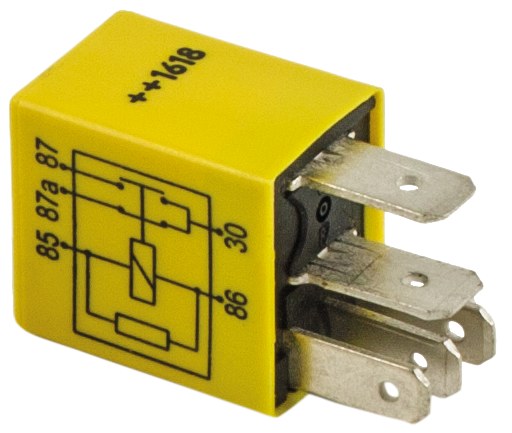 Microreleu cu schimb On-on 5 pini 24V-20/10A tensiune 24 V intensitate 36613