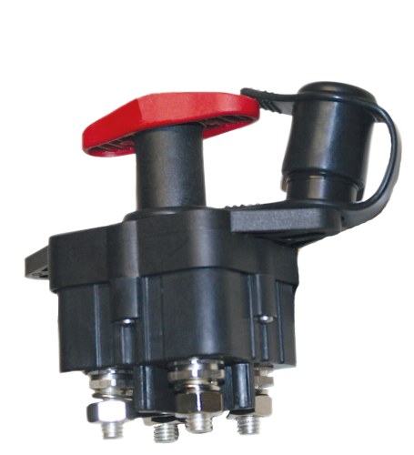 COMUTATOR MASTER MANUAL DE BATERIE DUBĂ POL, cu MÂNER fix/demontabil 36743