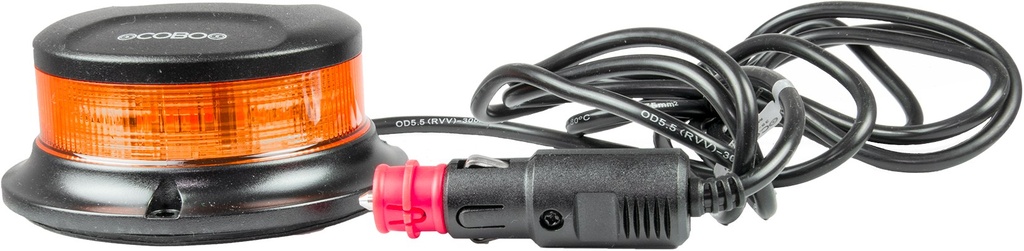 FLASH LED 12/24V CU BAZĂ MAGNETICĂ cu fixare cu 3 șuruburi 36776