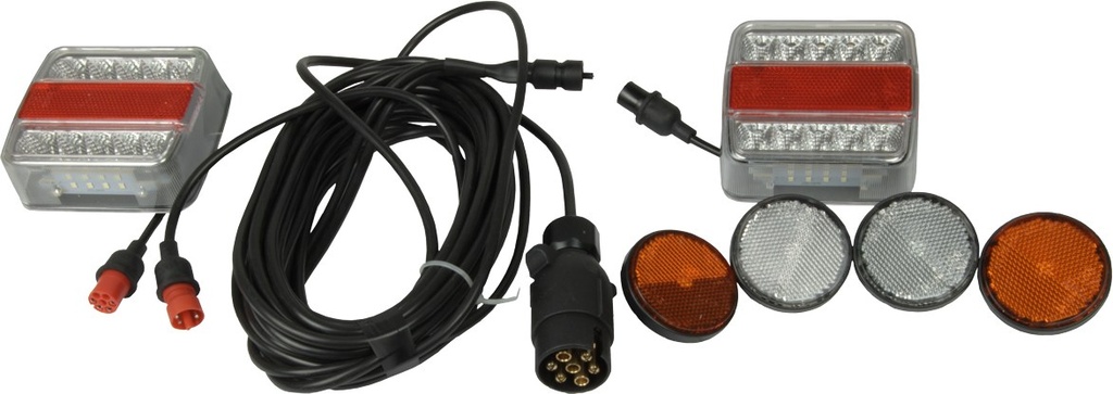 kit fanali post. LED cavo7.5 mt+2.5 7500 + 2500 mm 37014