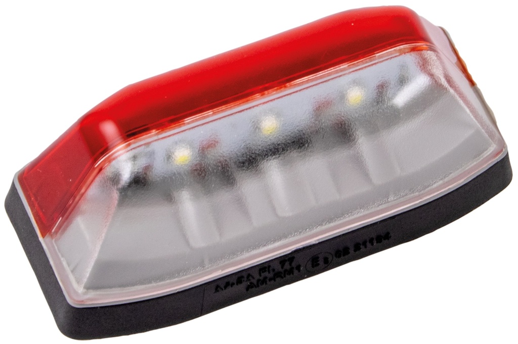 lumina de degajare cu LED alb/rosu 12V - 24V 37045