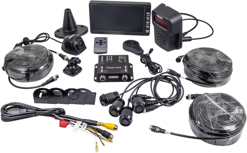 Spate radar kit cu 7" video, camera, si sensors 37131