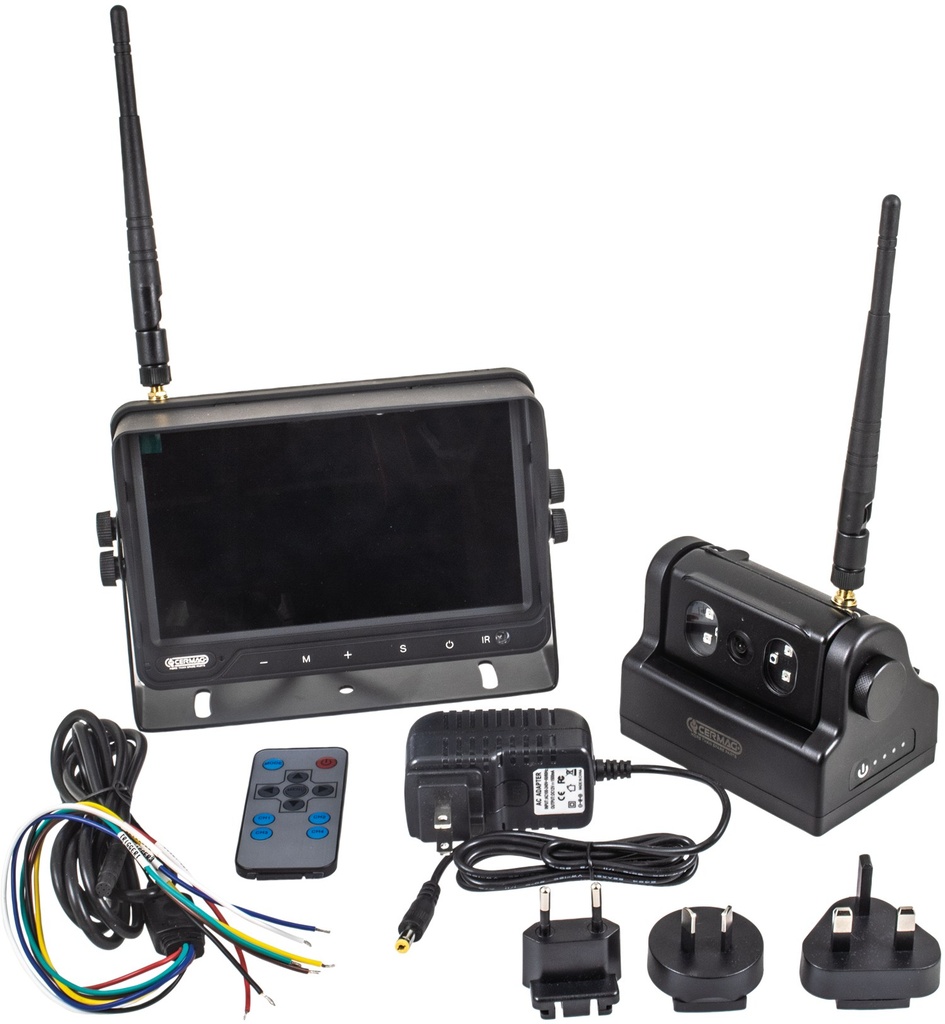 Kit video wireless magnetic de 9" 12/24 V 37130