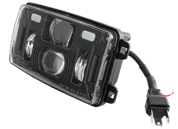 Lumină frontală cu LED 155x92 mm 37223